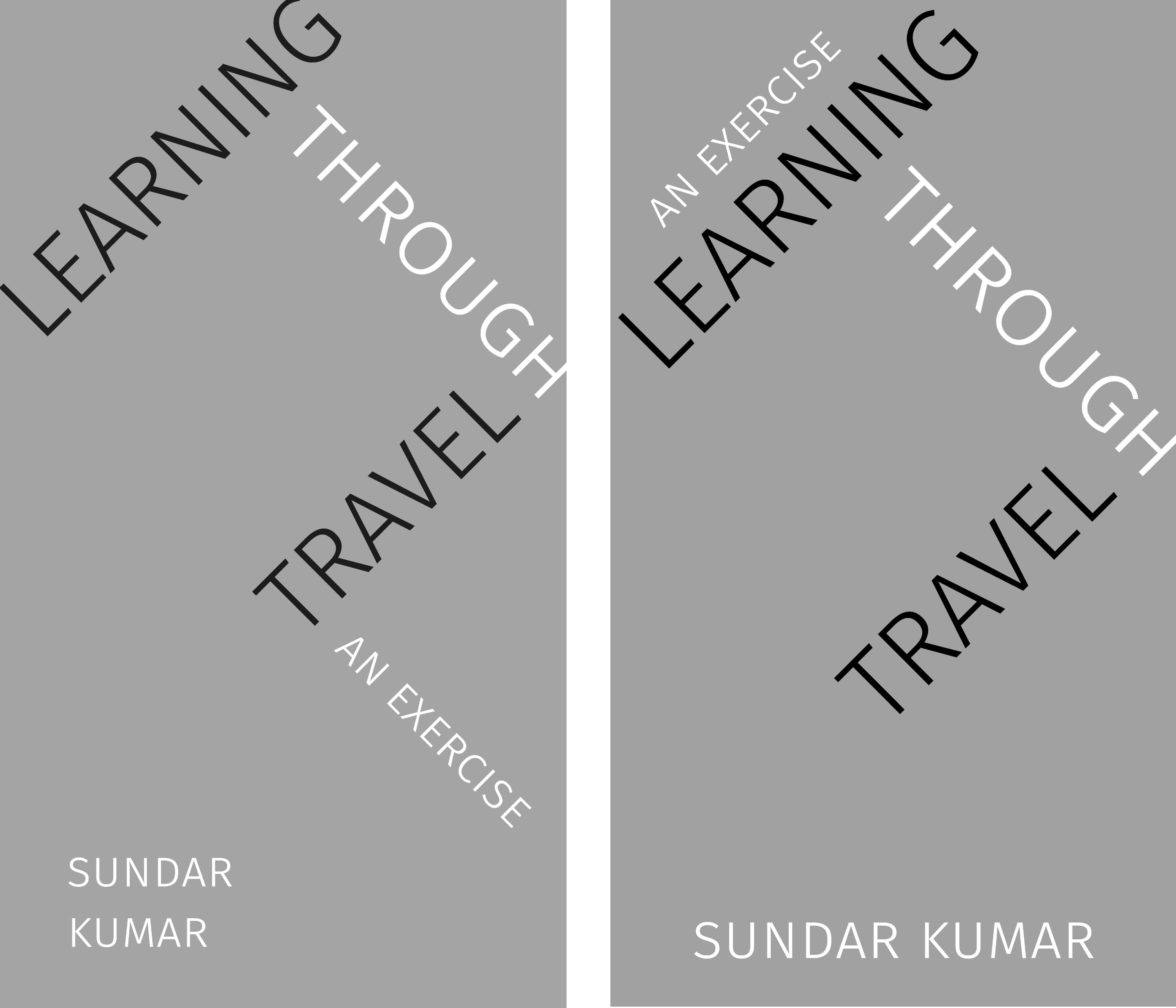 A pair of digital renderings of book cover layouts