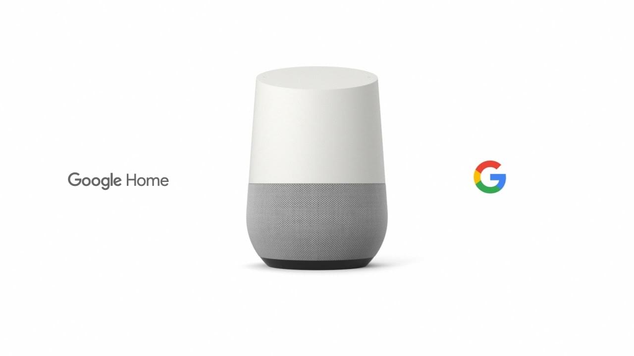 An advertisement for Google Home