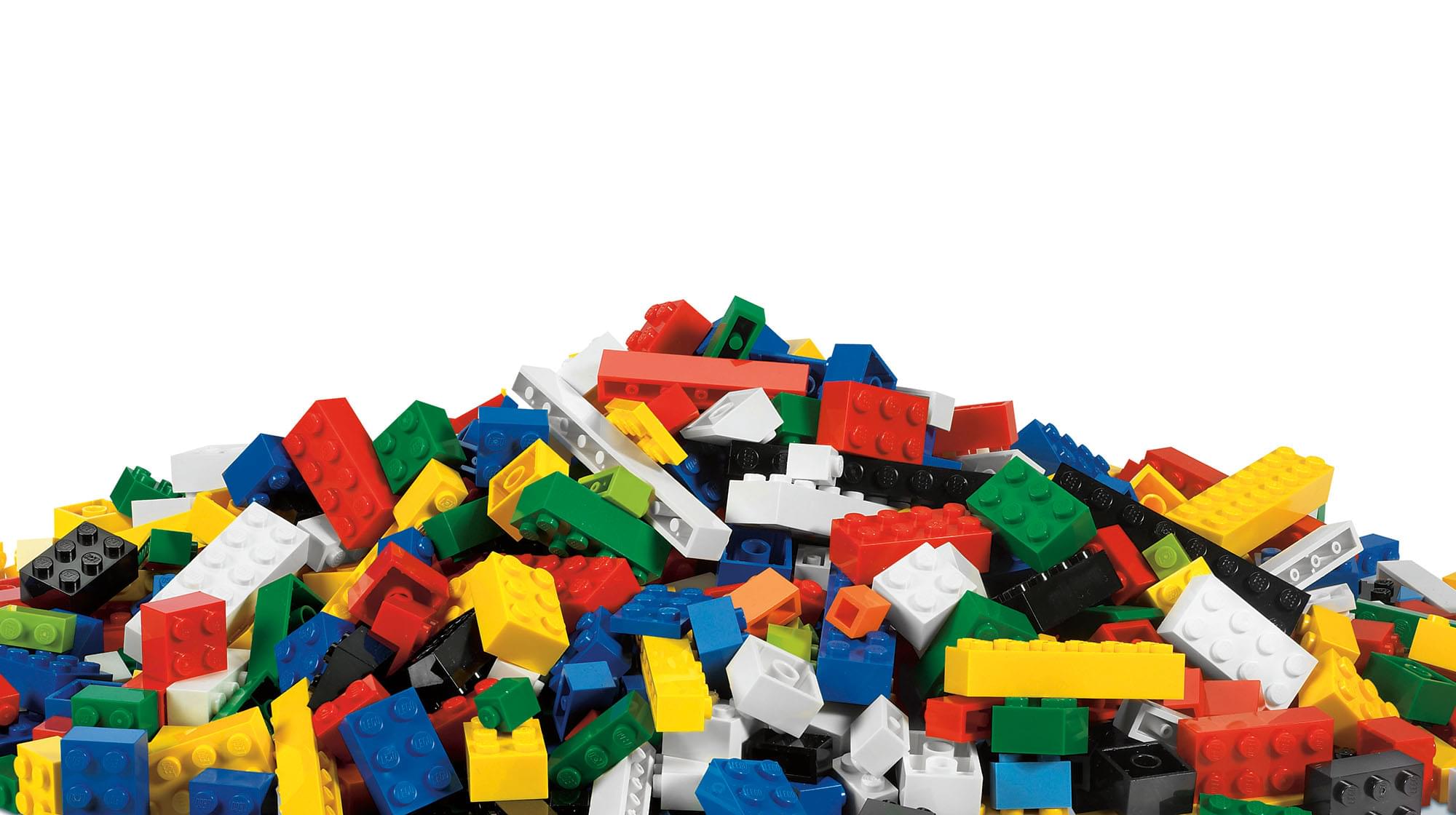 A stack of lego bricks